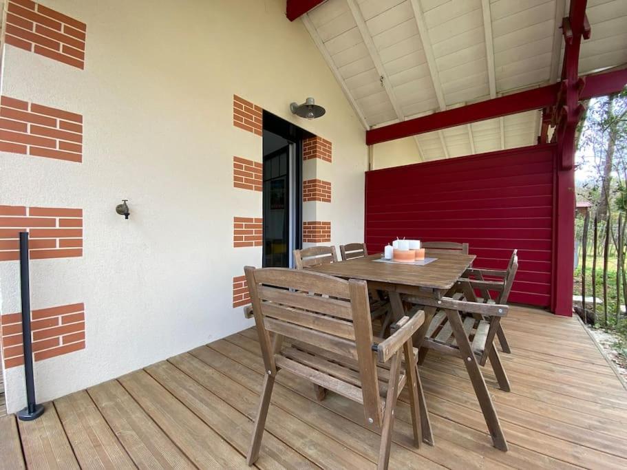 Maison Typee Arcachonnaise Avec Piscine Commune La Teste-de-Buch Eksteriør bilde